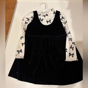 Carters two piece dress winter girls size 4t